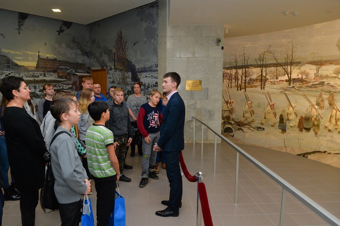 Экскурсия в музее Великой Отечественной войны
