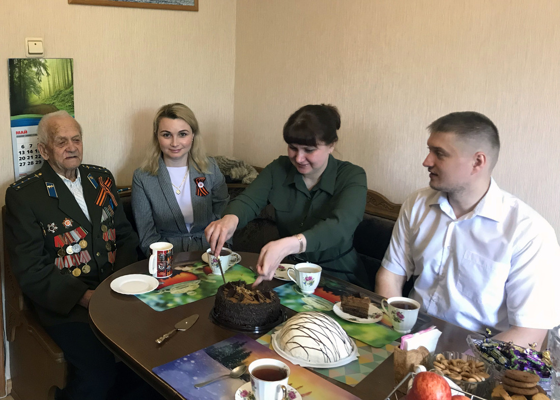 Встреча с ветераном Великой Отечественной войны