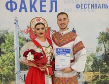 Лауреаты III степени фестиваля "Факел" ансамбль "Казачья воля" ("Газпром энерго")
