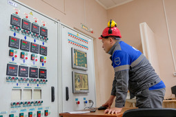Машинист насосных установок Рустам Илмамбетов. Насосная станция водозабора на реке Бузан