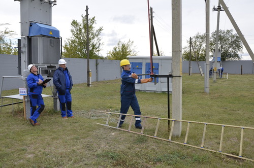 Первый этап конкурса проходит Владимир Скворцов, участок энергоснабжения г. Самара